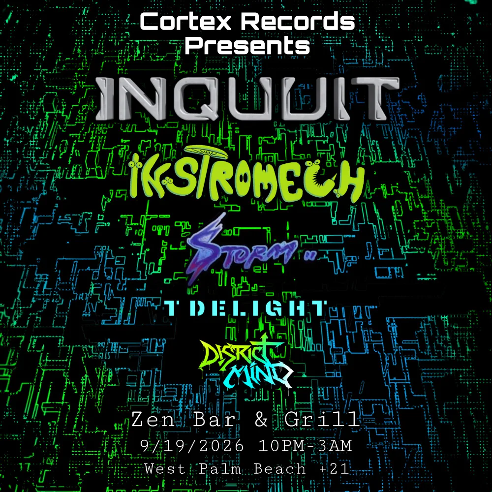 Cortex Records Presents — event flyer