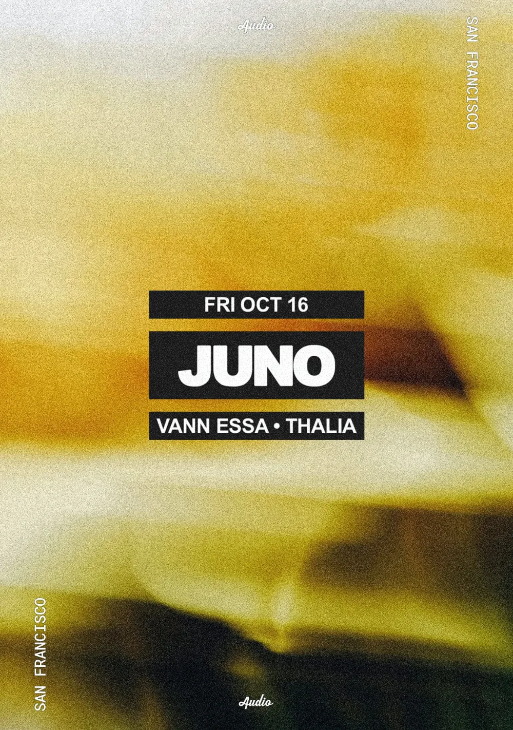 Juno — event flyer