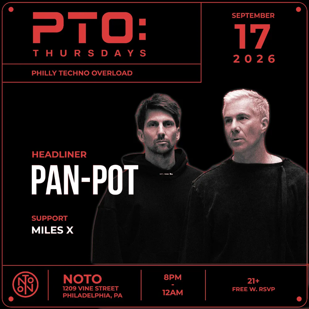 PTO Thursdays — event flyer