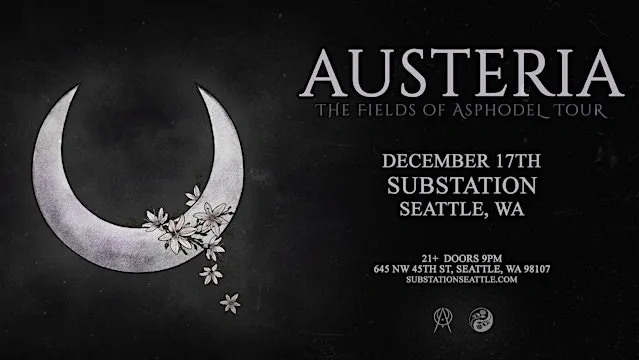 Austeria — event flyer