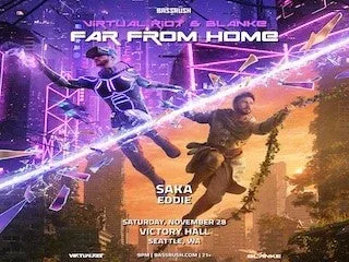Event flyer for Bassrush Presents