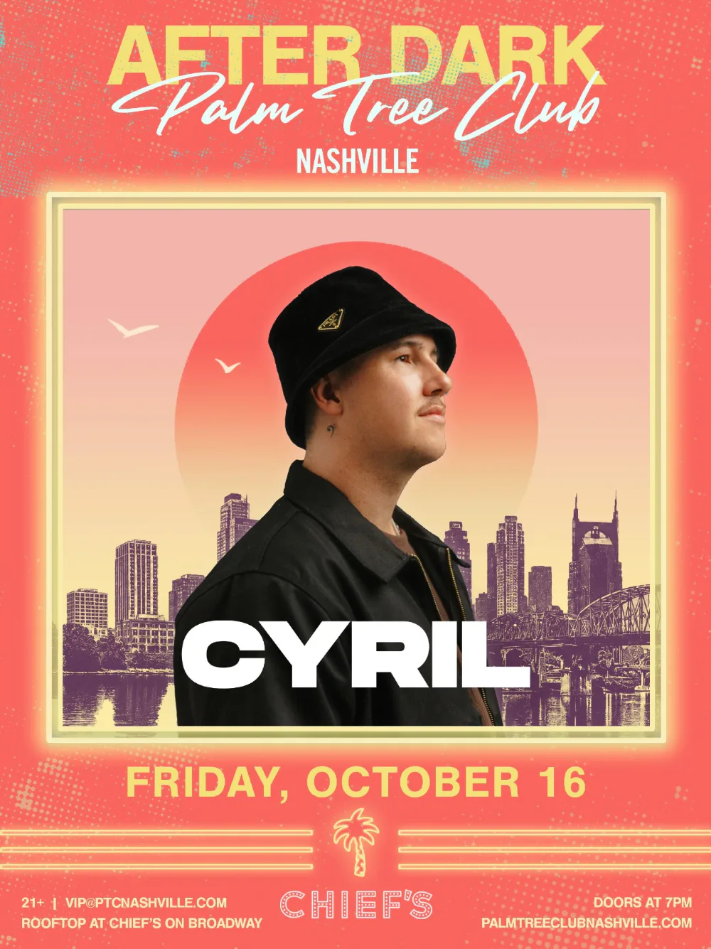 CYRIL — event flyer