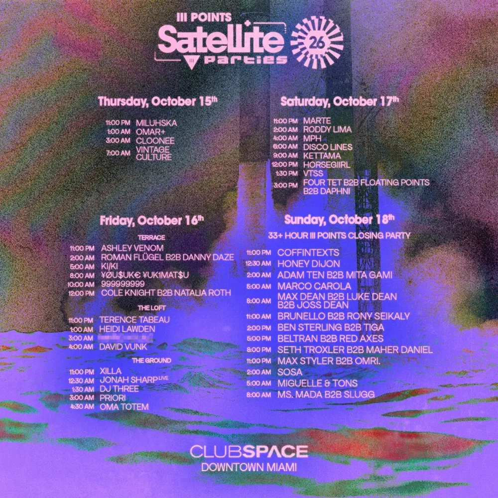 Cloonee, Miluhska, Omar+, Vintage Culture — event flyer
