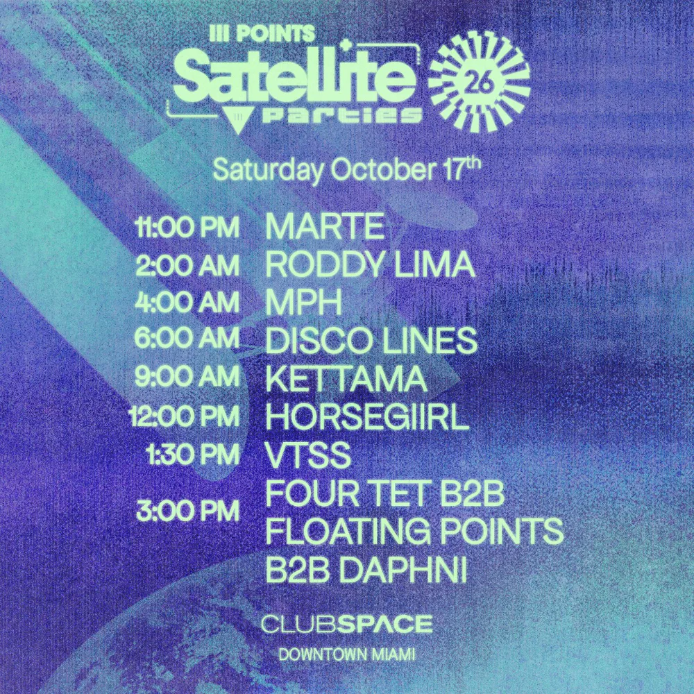 Disco Lines,Four Tet,Floating Points,Daphni,horsegiirL,KETTAMA,MARTE,MPH,Roddy Lima,VTSS
