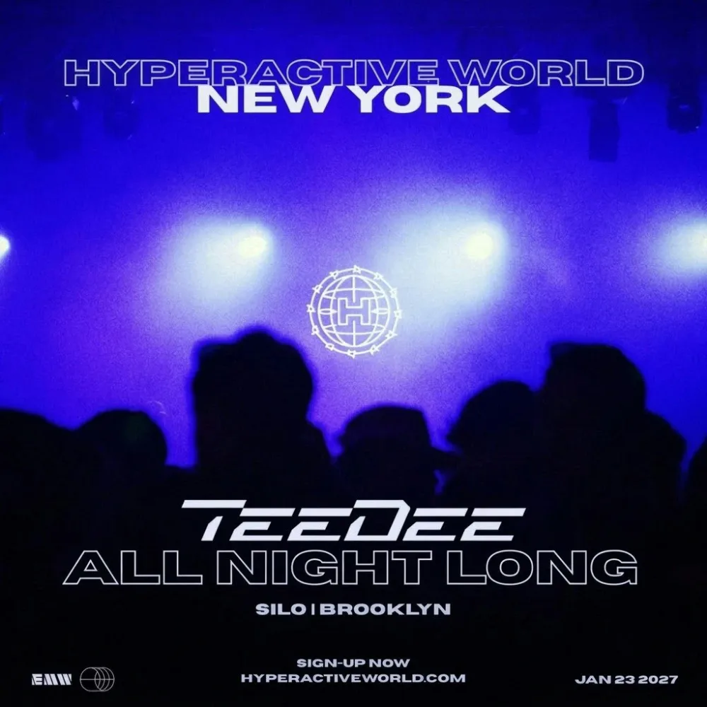 Hyperactive - All Night Long — event flyer