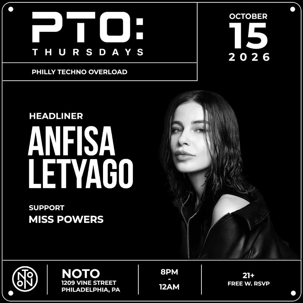 PTO Thursdays — event flyer