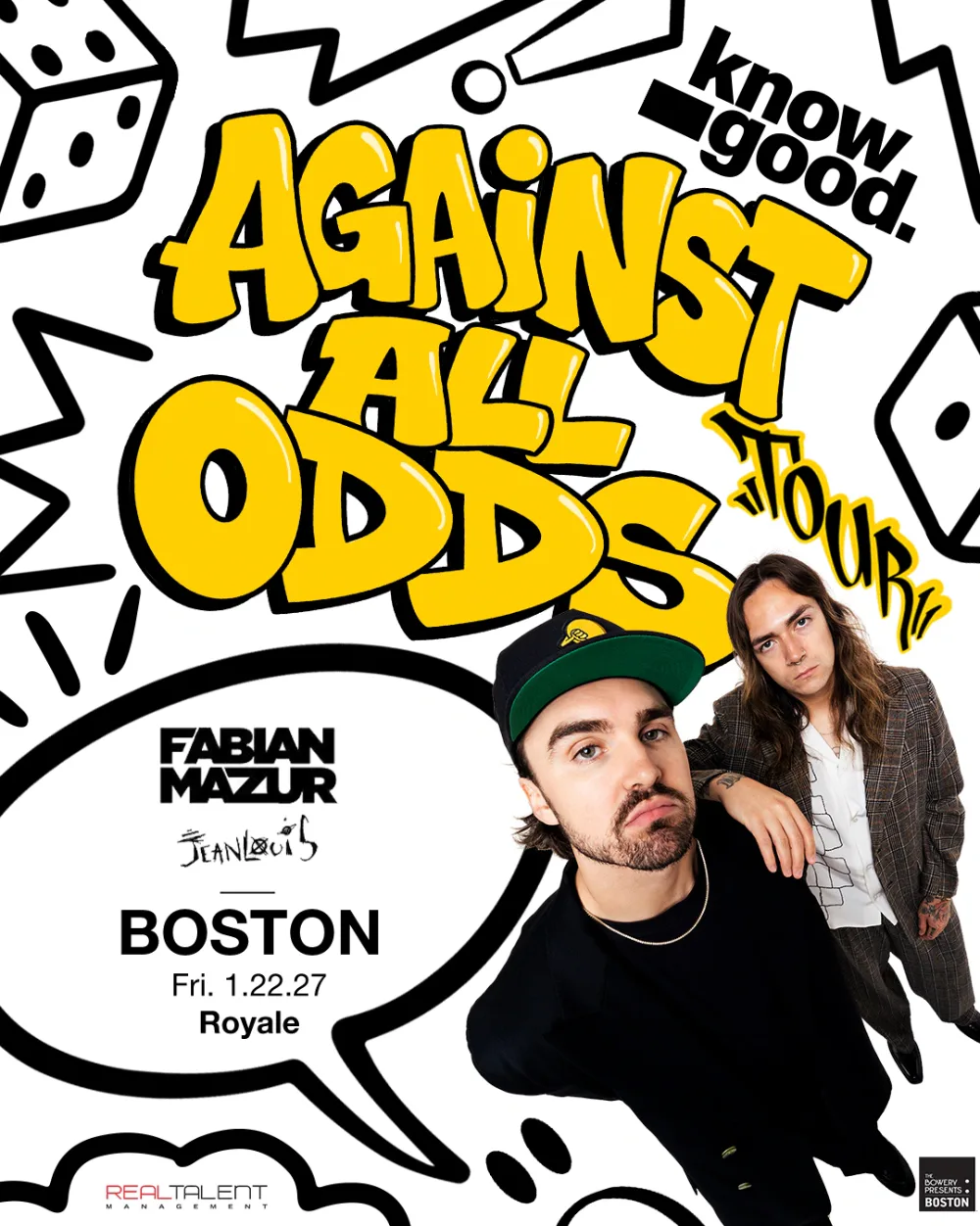 Against All Odds Tour — event flyer