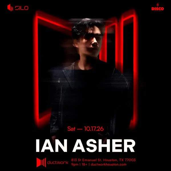 Ian Asher — event flyer