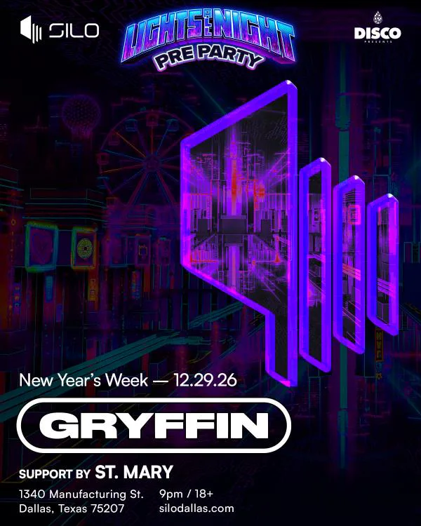 Gryffin, St. Mary — event flyer
