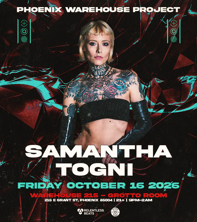 Samantha Togni — event flyer