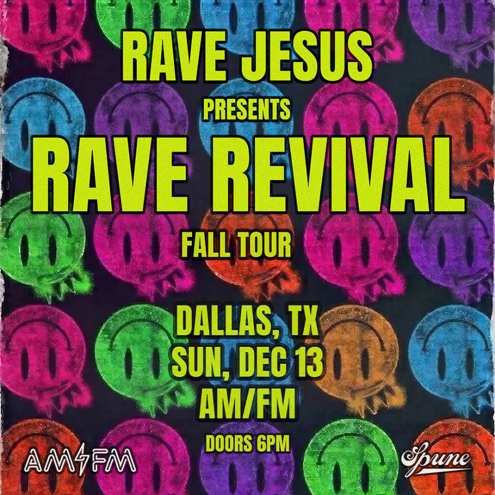 Rave Jesus — event flyer