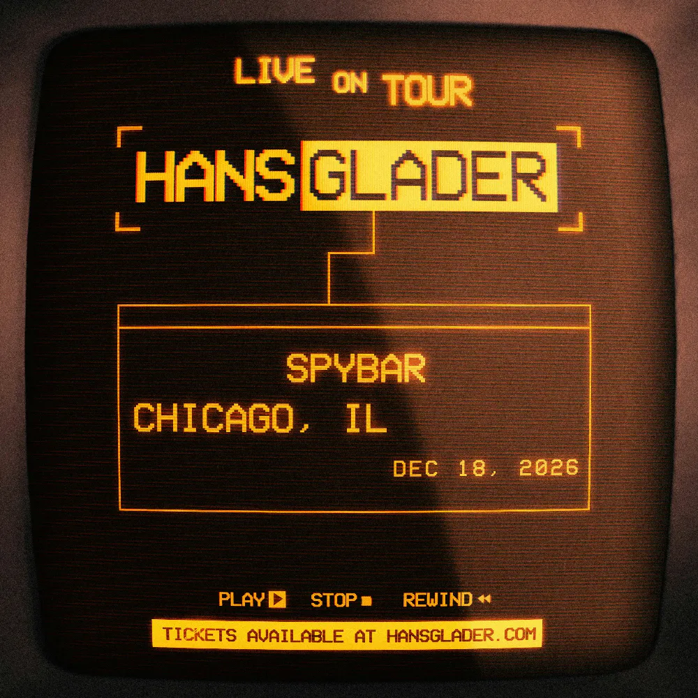 Hans Glader — event flyer