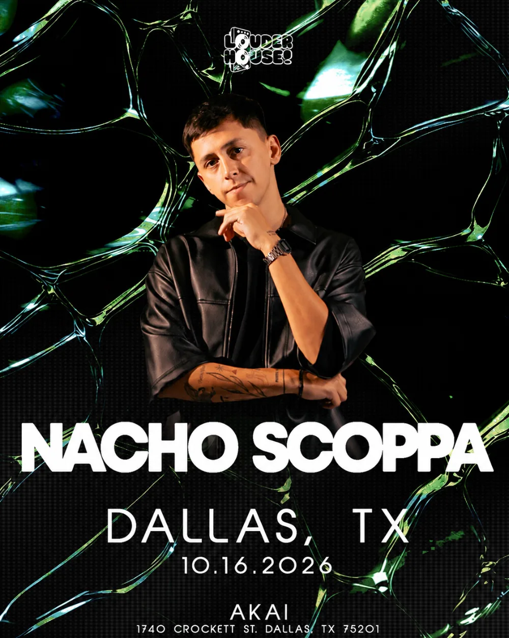 Louder House Presents — event flyer
