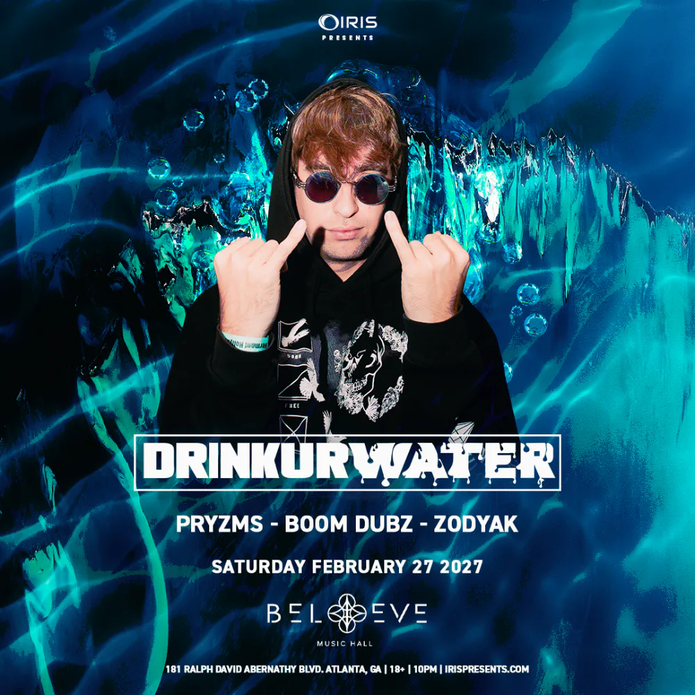DRINKURWATER — event flyer