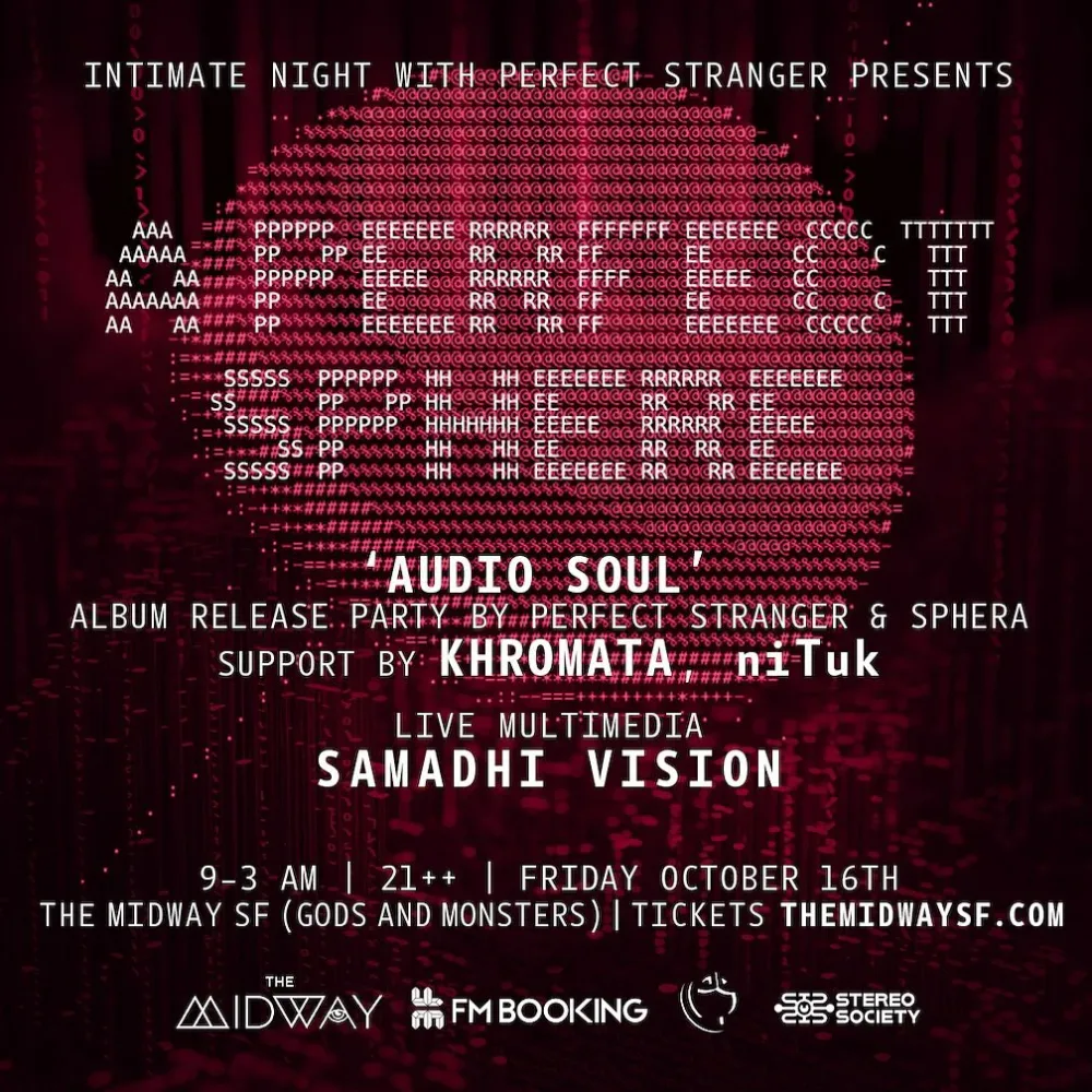 Perfect Stranger — event flyer