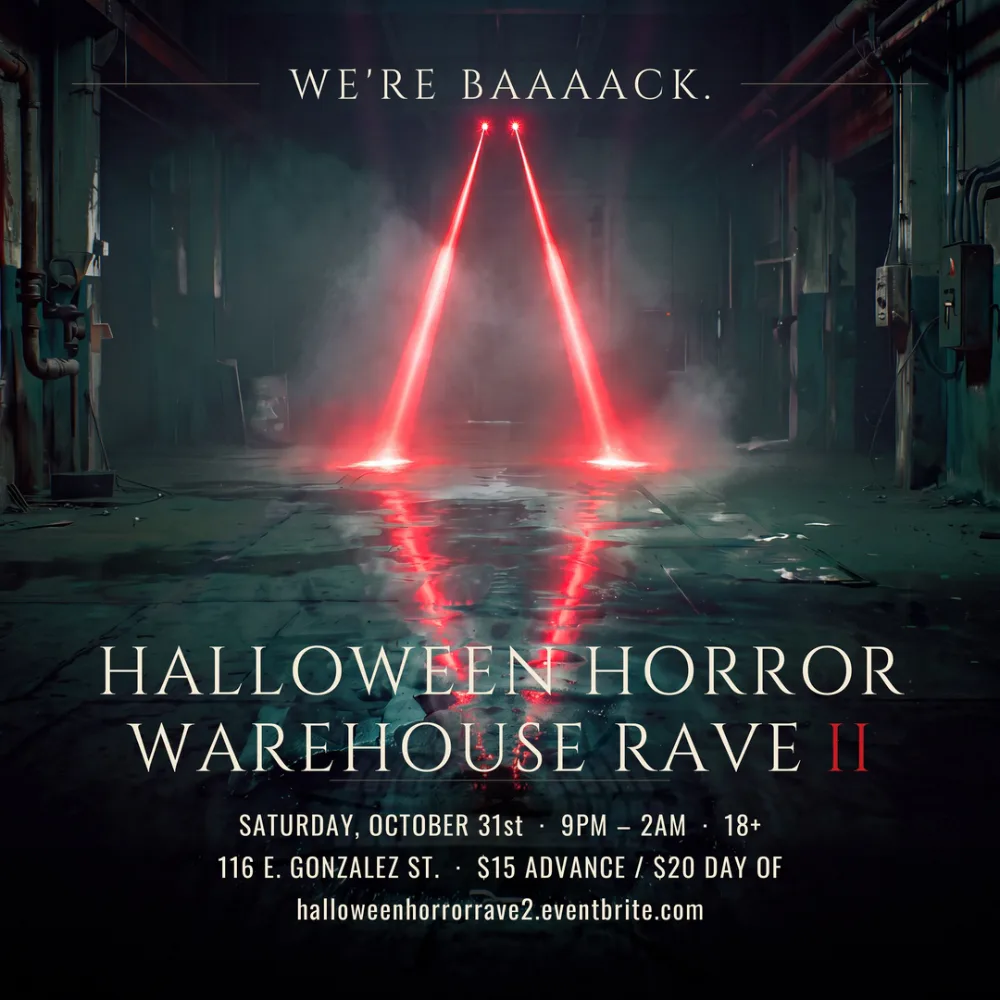 HALLOWEEN HORROR WAREHOUSE RAVE 2