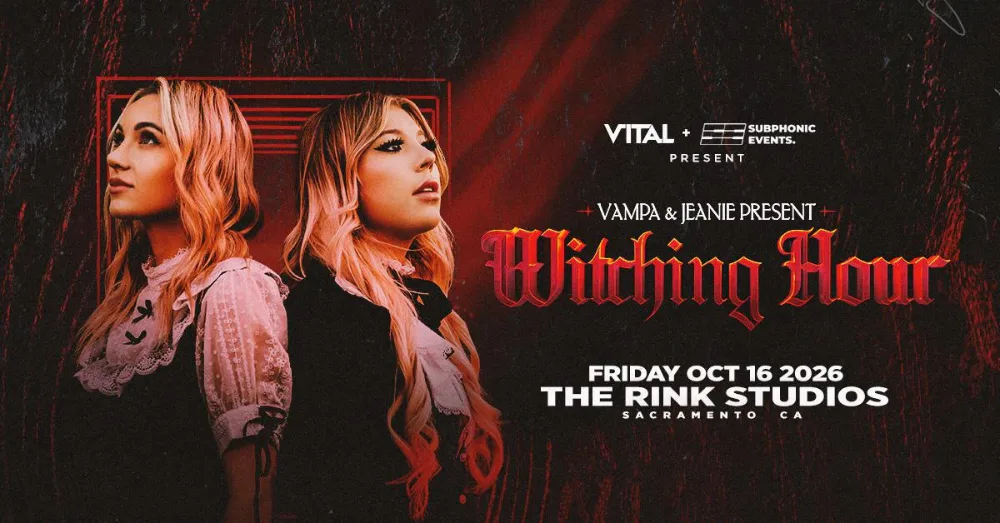 Witching Hour (VAMPA & JEANIE) — event flyer
