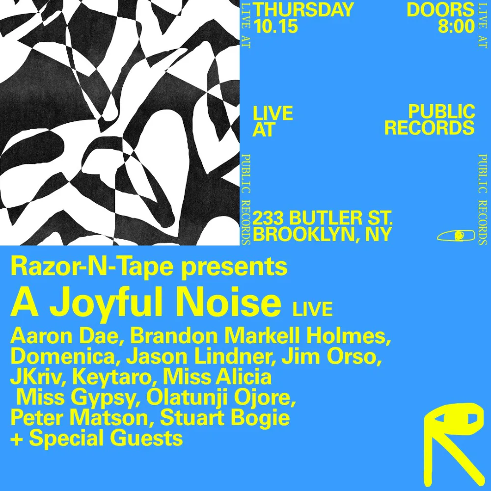 Razor-N-Tape Presents — event flyer
