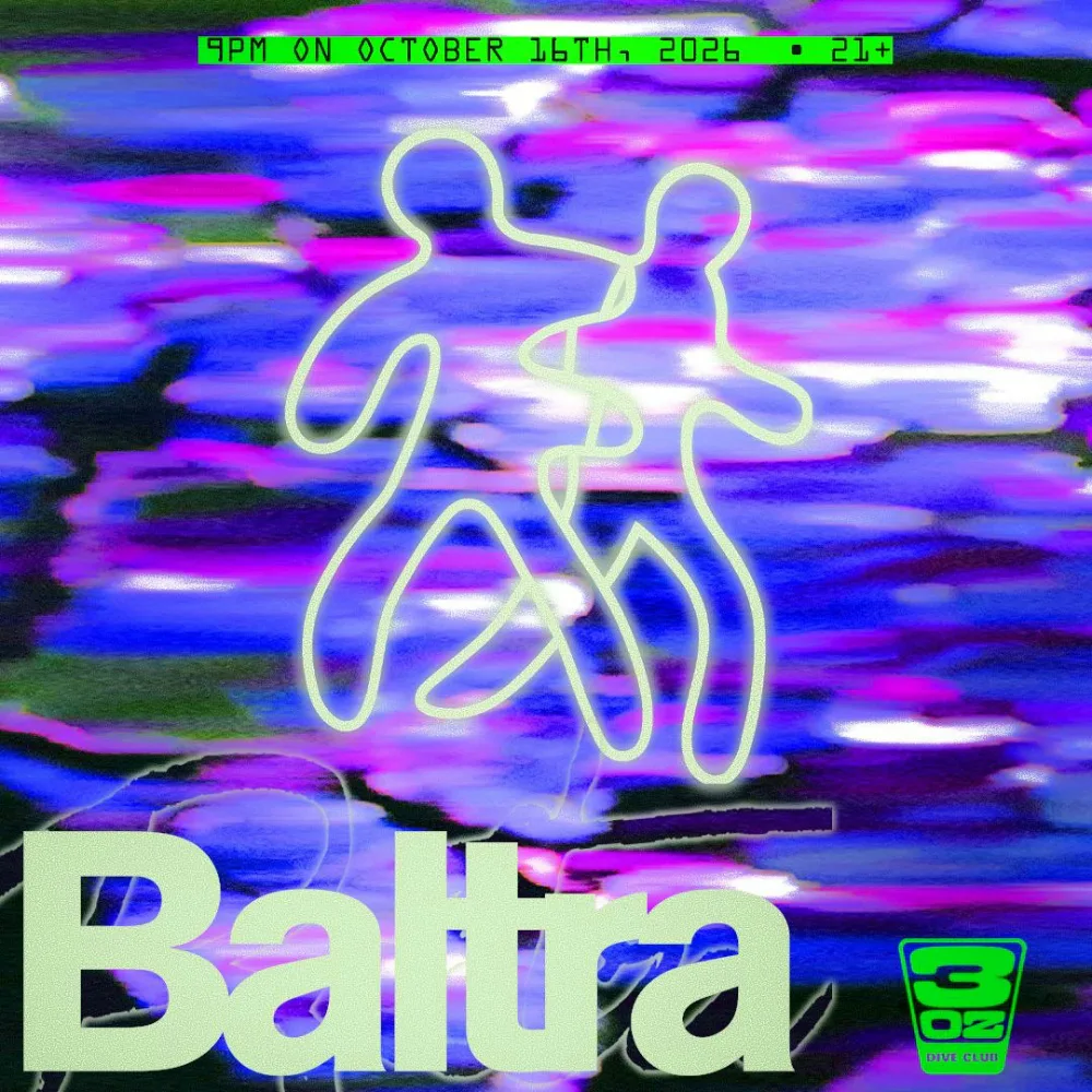 Baltra — event flyer