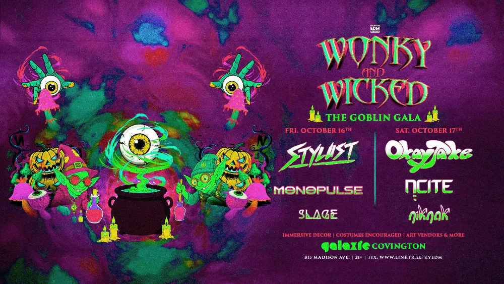 OkayJake, Stylust — event flyer