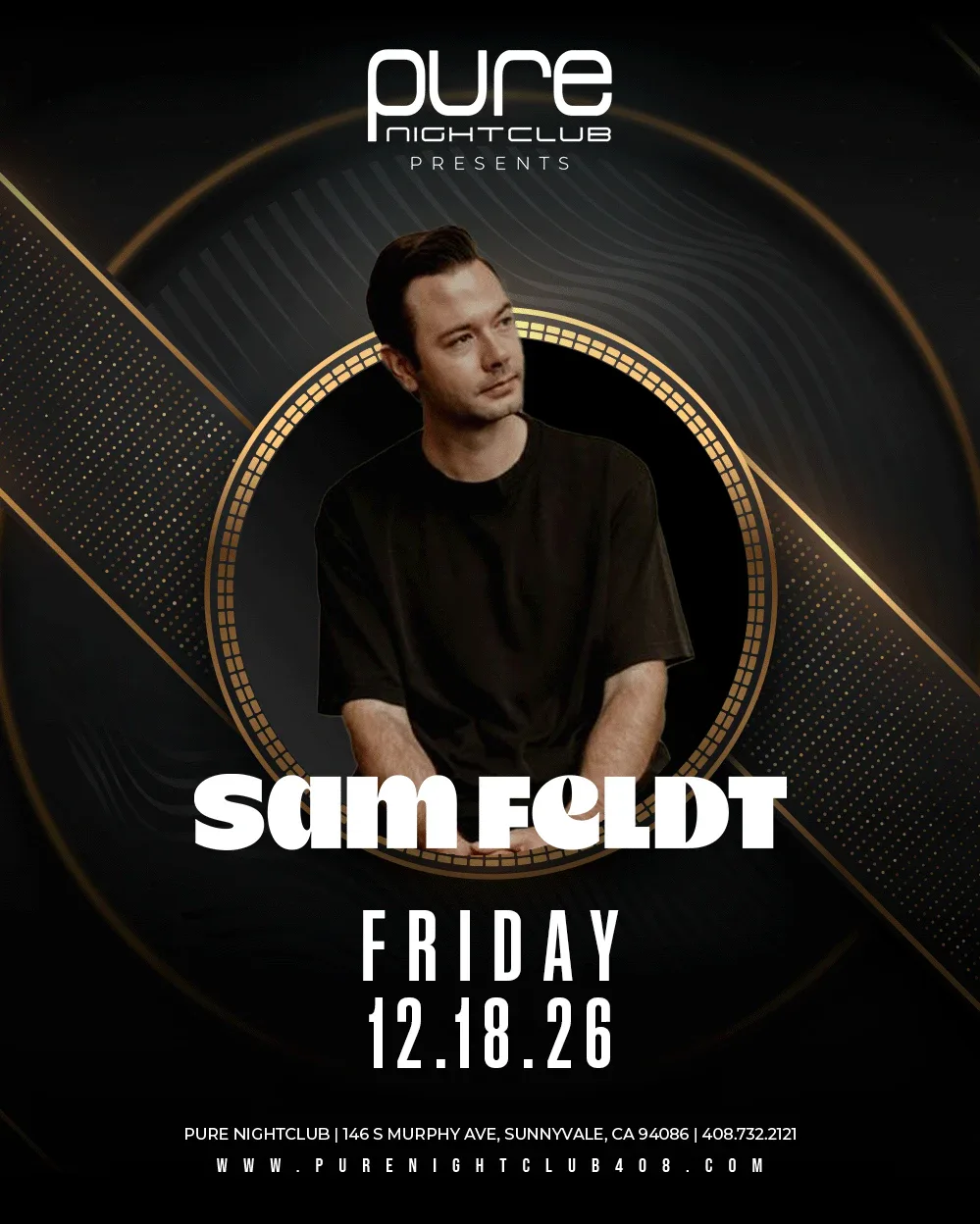 Sam Feldt — event flyer