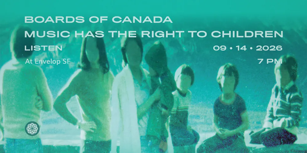 Boards of Canada — event flyer