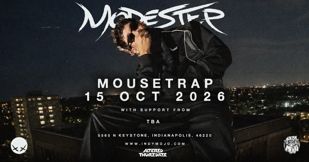 Modestep — event flyer