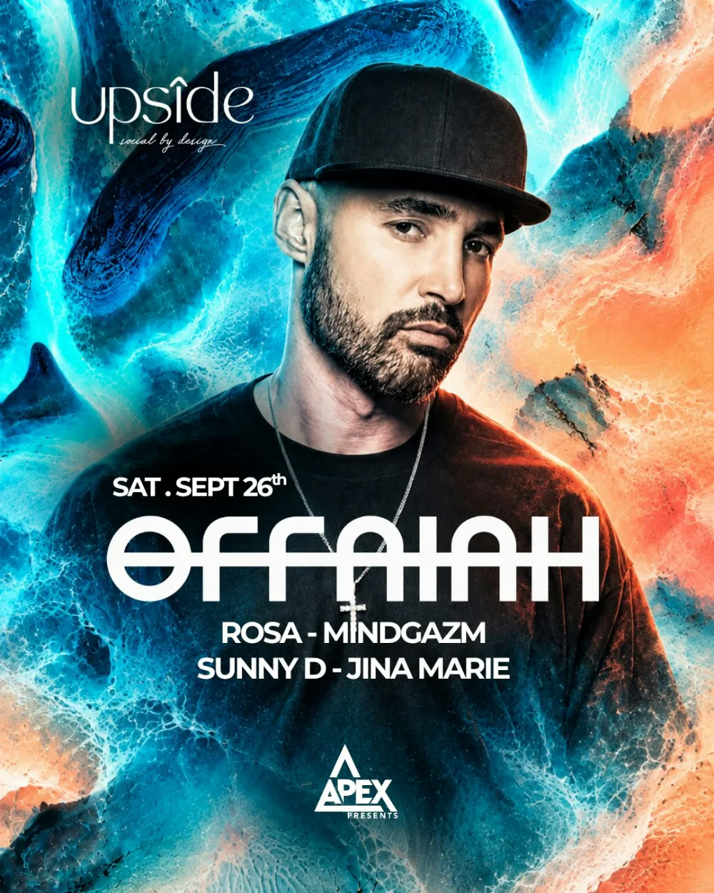 UPSIDE Presents:Offaiah,MindGazm