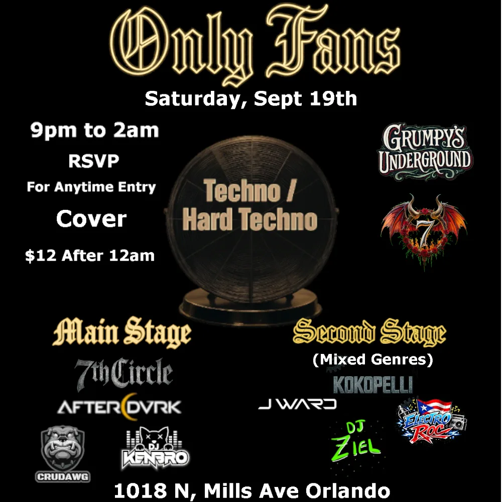 Only Fans:DJ 7th Circle,AFTER DVRK,CrewDawg,Jward,ElectroRoc,Kenbro,Kokopelli,DJ Ziel
