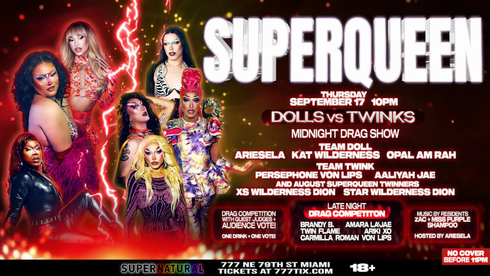 Superqueen Drag Rave + Competition