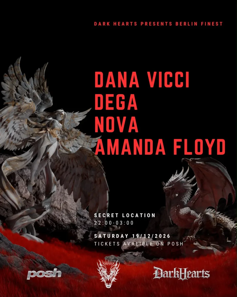 Dana Vicci, Nova — event flyer
