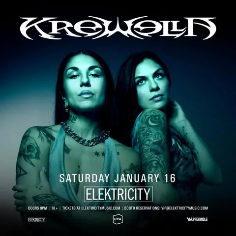 Krewella — event flyer