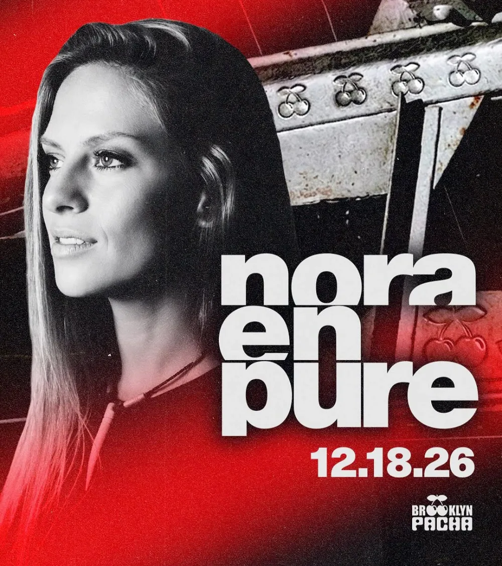 Nora En Pure — event flyer
