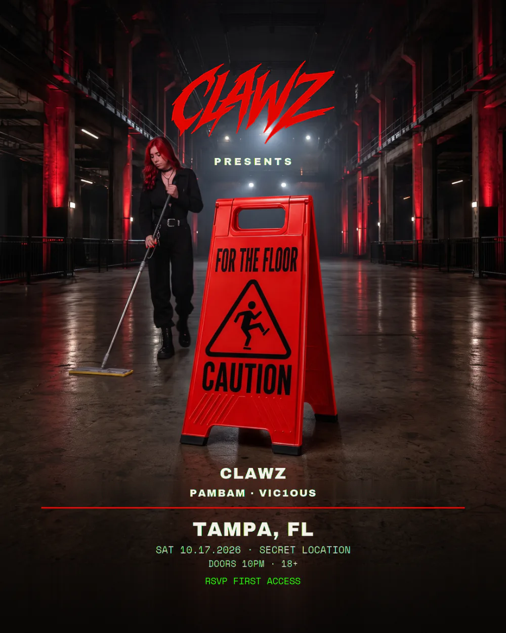 DarkHearts Presents - CLAWZ:Clawz,VIC1OUS,PamBam