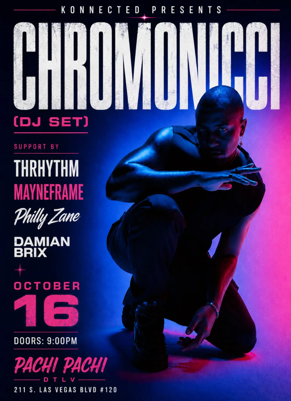 chromonicci. — event flyer