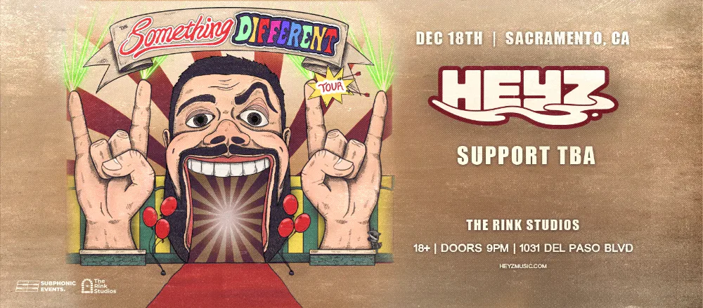 HEYZ — event flyer