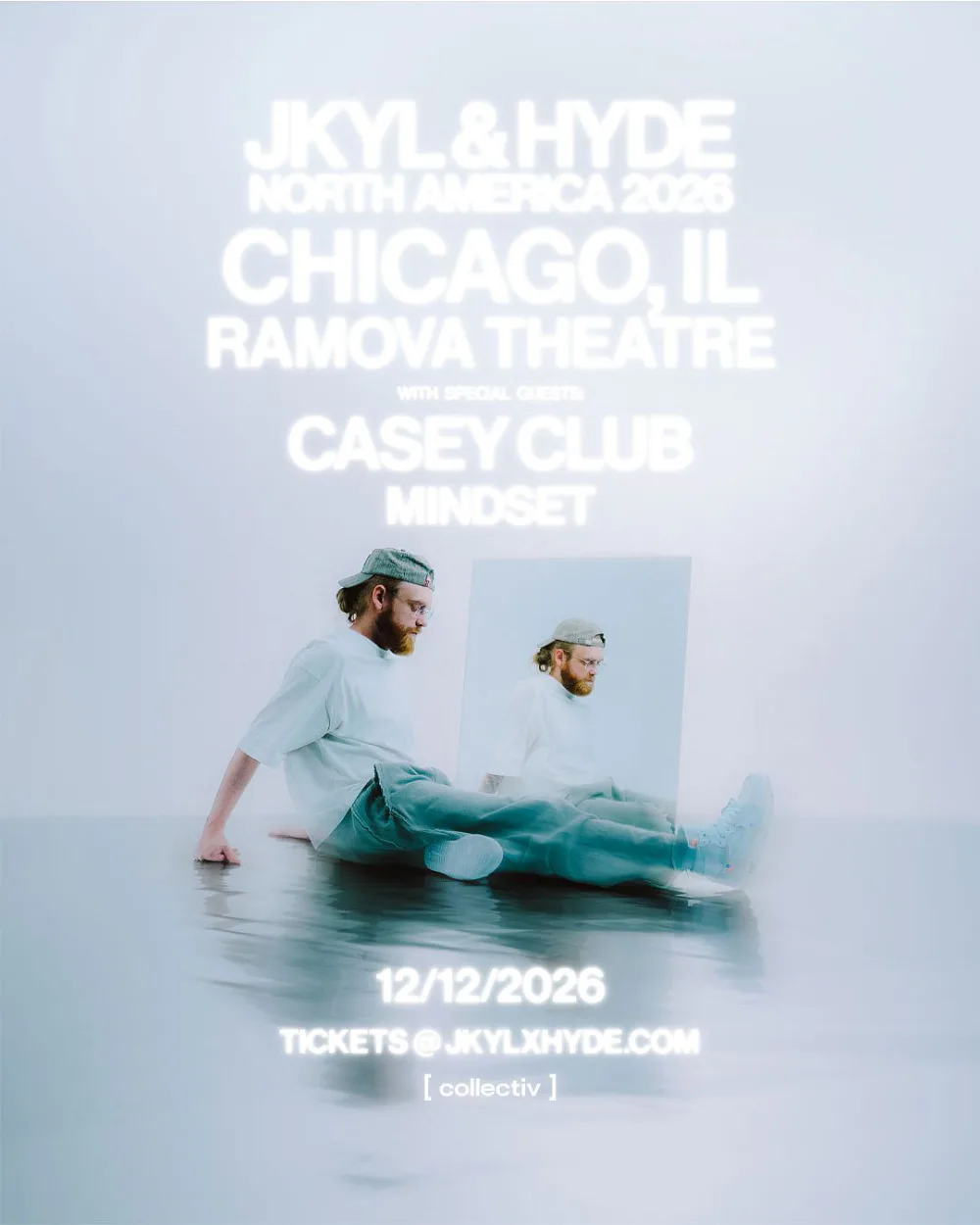 Jkyl & Hyde, Casey Club, Mindset — event flyer
