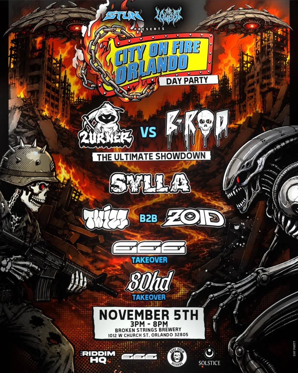 City On Fire II: Day Party artwork