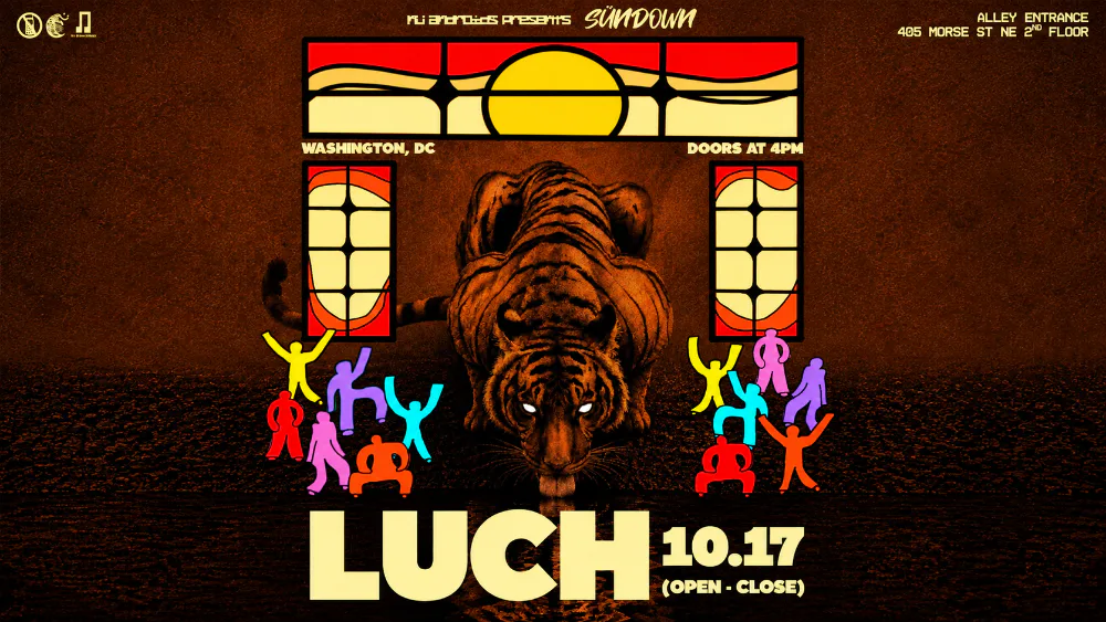Nü Androids Presents — event flyer