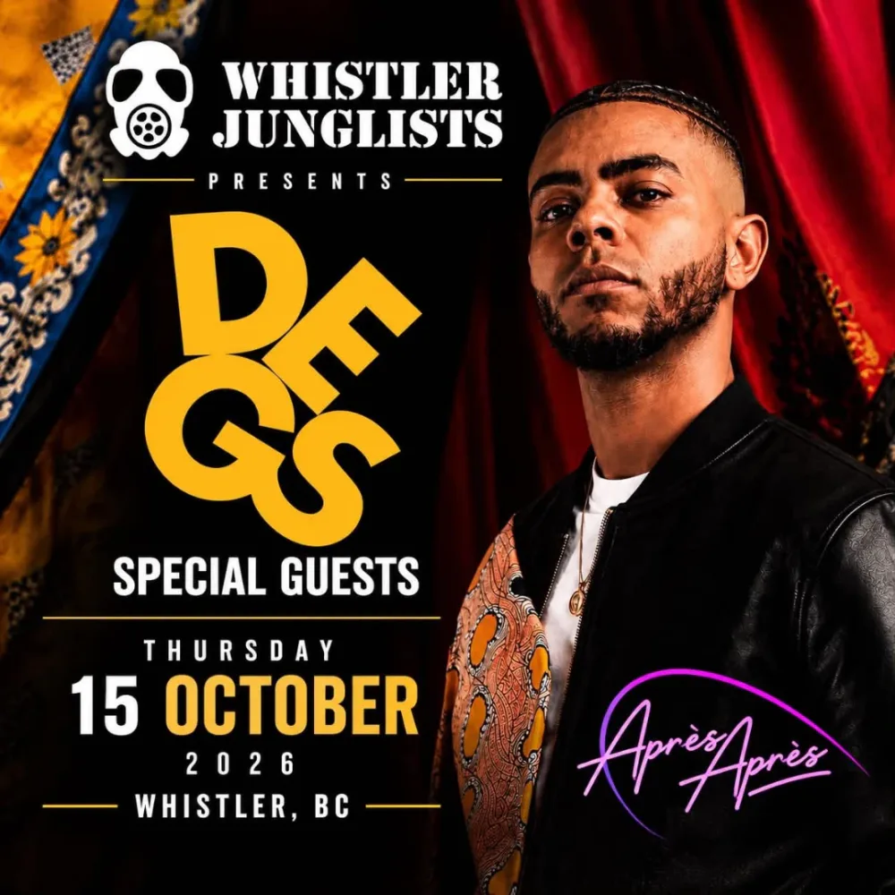 Whistler Junglists Presents — event flyer
