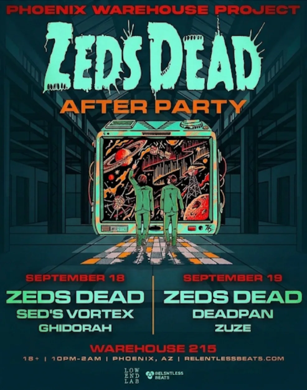 Zeds Dead, Deadpan – Phoenix – Sep 19 | Edmtrain