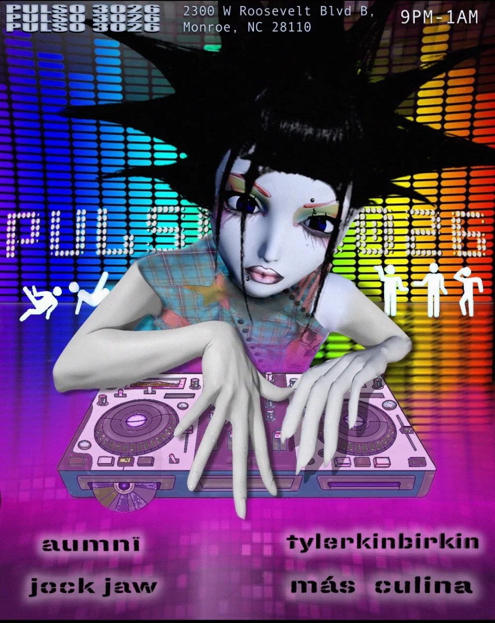 PULSO3026 — event flyer