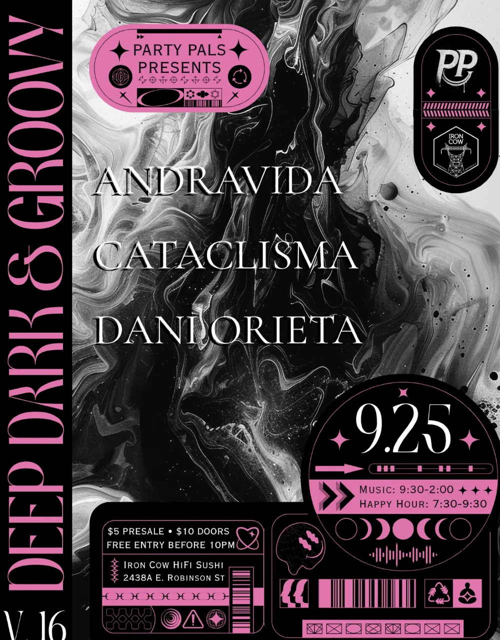 Deep Dark & Groovy:Andravida,CATACLISMA,Dani Orieta