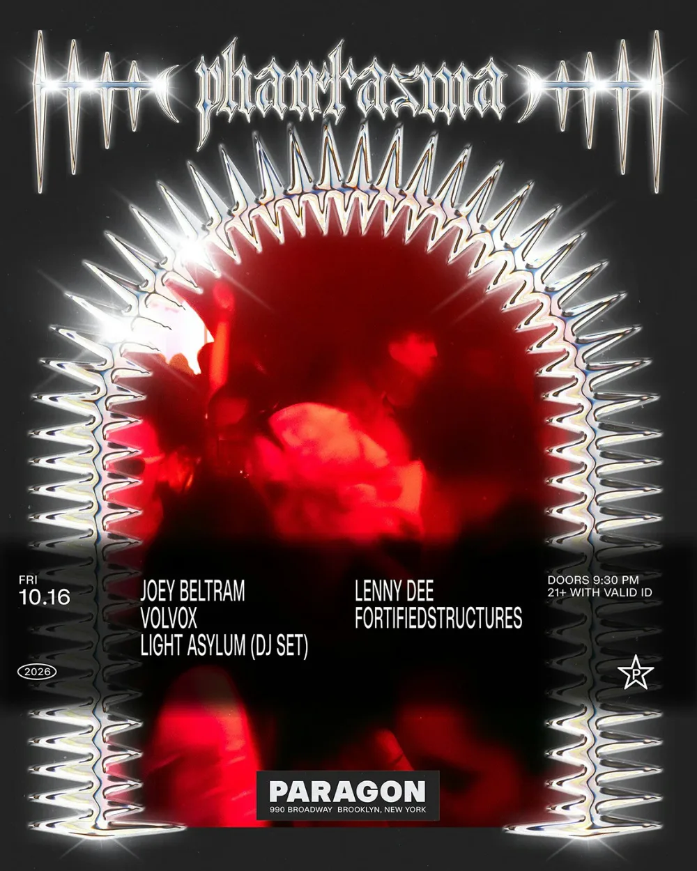 Phantasma — event flyer