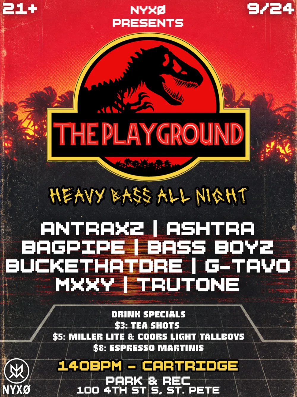 THE PLAYGROUND - DUBSTEP NIGHT