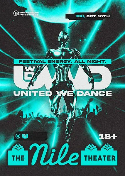 United We Dance - Festival Energy. All Night. — event flyer