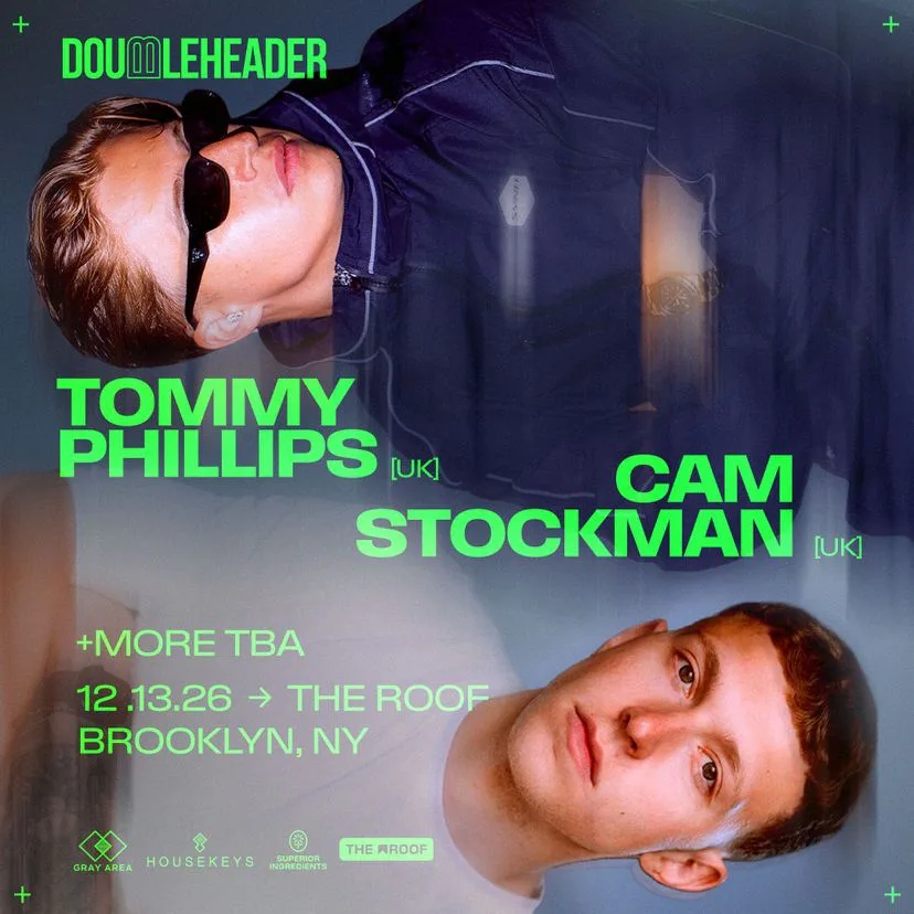 Tommy Phillips, Cam Stockman — event flyer