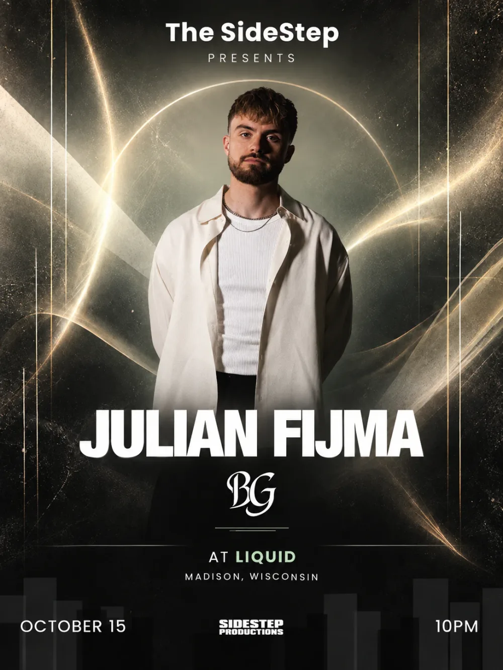 Julian Fijma — event flyer