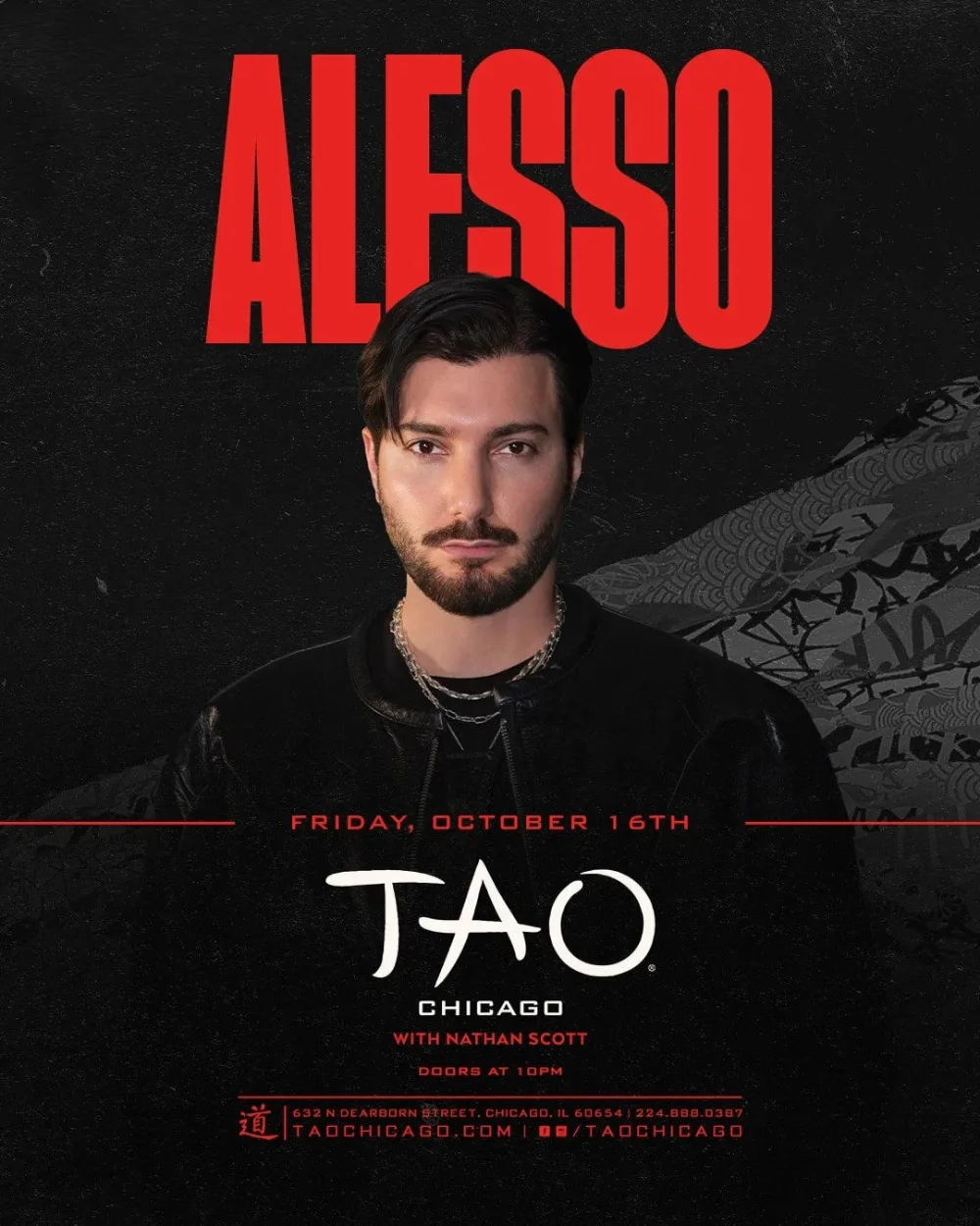 Alesso — event flyer