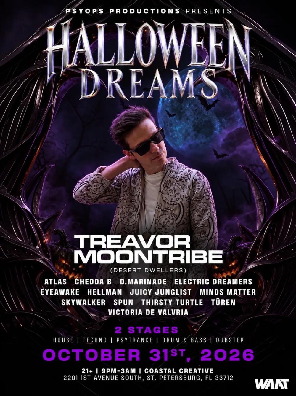 Halloween Dreams @ Coastal Creative:Treavor Moontribe (of Desert Dwellers)